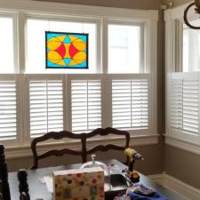 Family Room and Dining Room Silhouettes and Shutters on West 127th St in Palos Park, IL